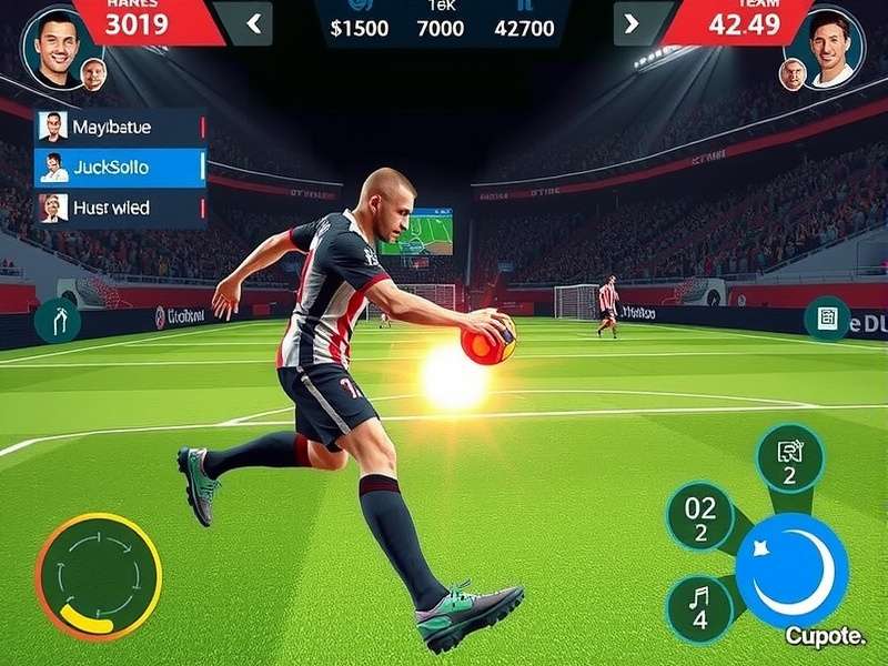 Team Management in Handball Legend IN Handball Legend IN character customization and team management interface