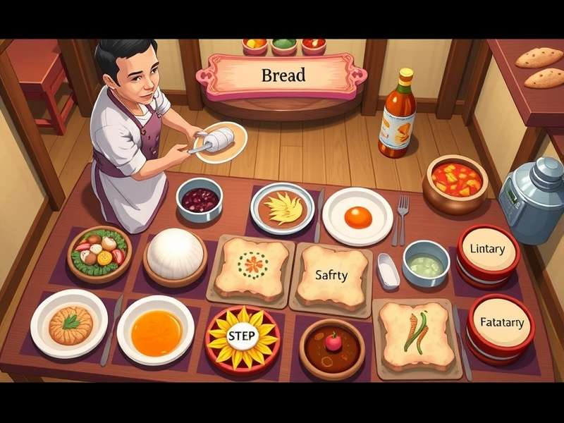 Various Indian dishes in Naan Stop Eatery game