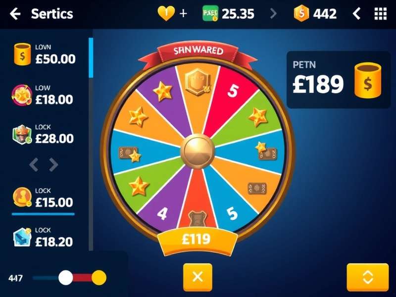 Lucky Spin Legends reward system and progression features