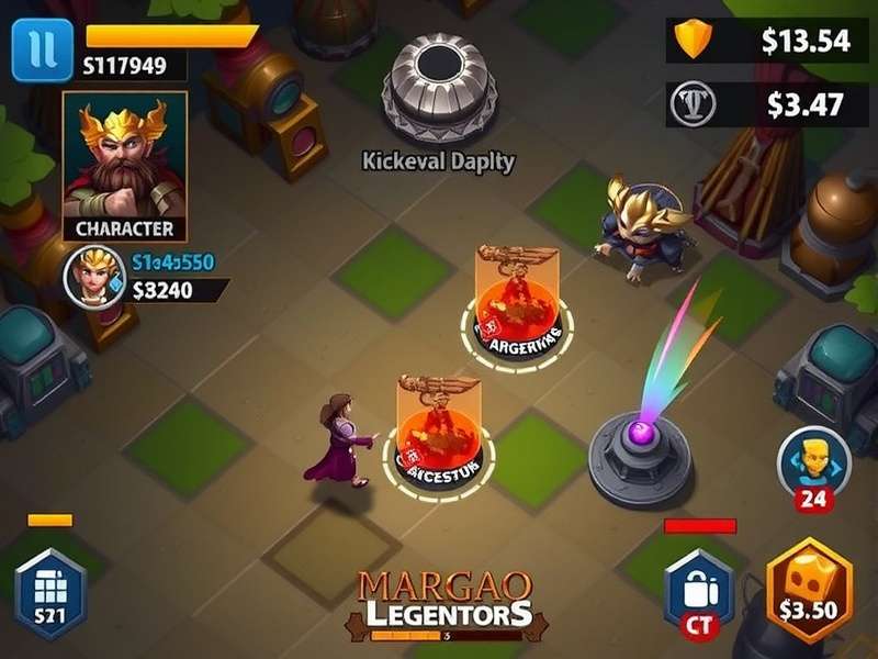 Margao Legendary Clash gameplay screenshot showing character selection