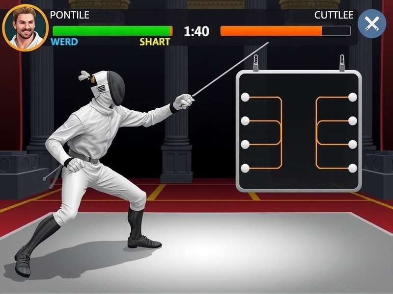 Fencing Fury India tournament bracket display