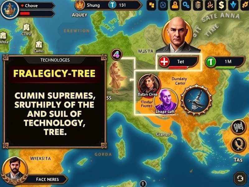 Cumin Supreme Sovereign technology tree interface