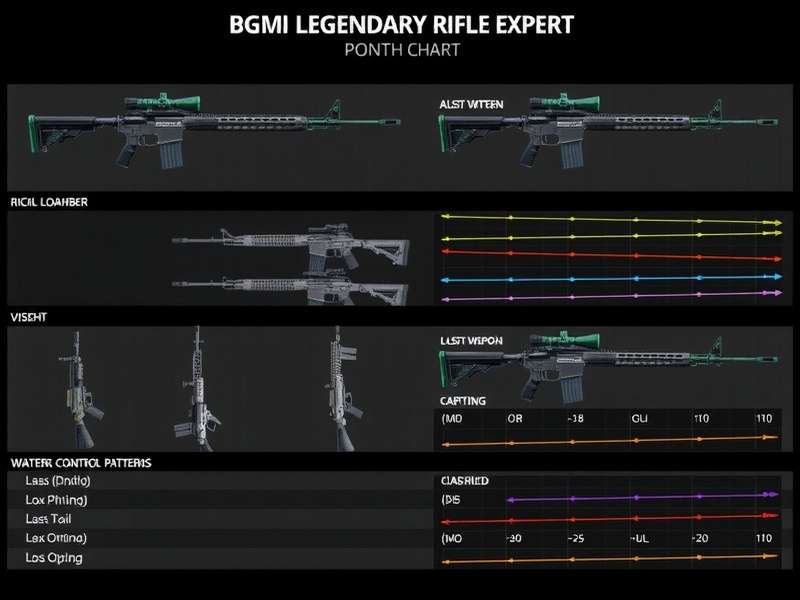 BGMI recoil control patterns visualization