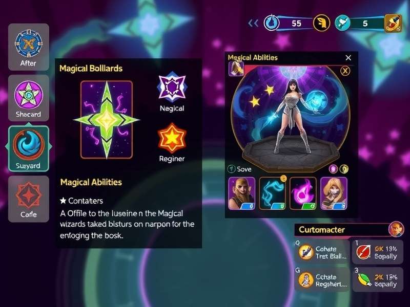 Nebula Handball Wizards control layout and interface