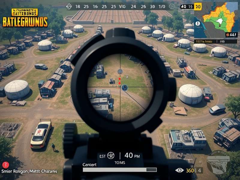 PUBG Sniper Dominion tactical positioning diagram