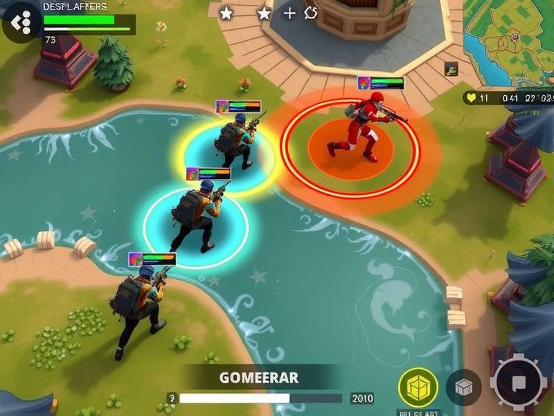 Desi BGMI Masters map strategy showing zone rotations