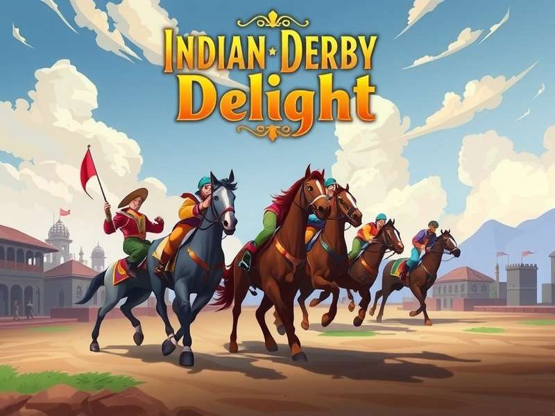 Historical depiction of Indian Derby Delight in traditional setting
