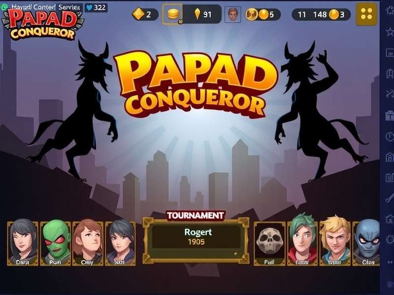Papad Conqueror Game Interface