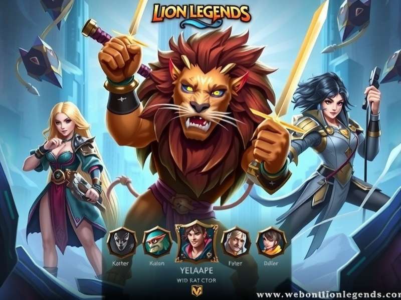 Lion Legends game world environments