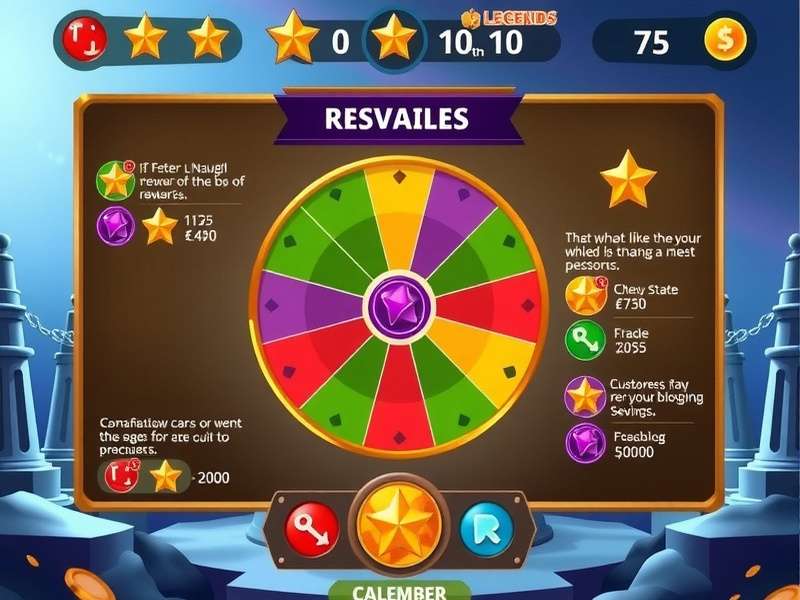 Lucky Spin Legends gameplay interface showing spin wheel and rewards