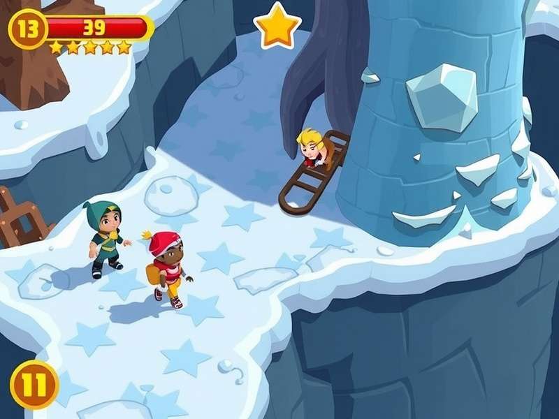 Bheem Snowy Expedition gameplay screenshot