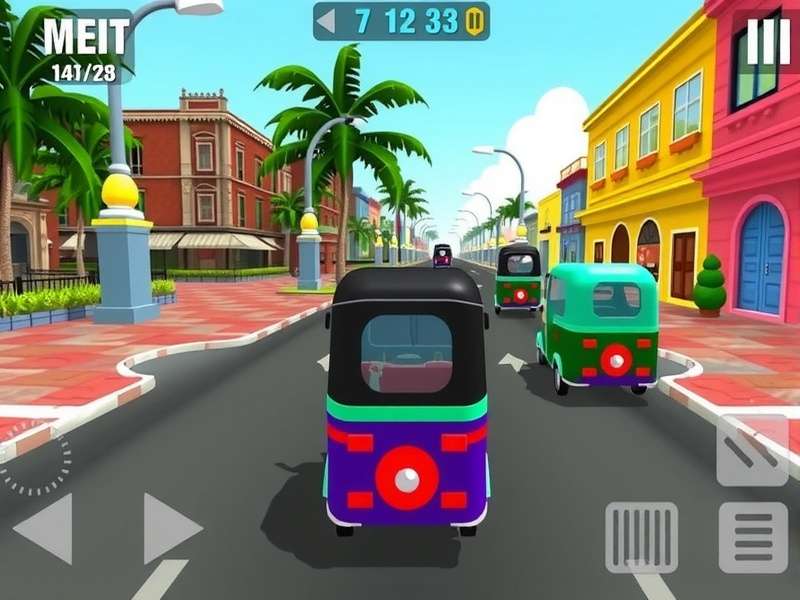 Rickshaw Turbo Drive vehicle customization screen