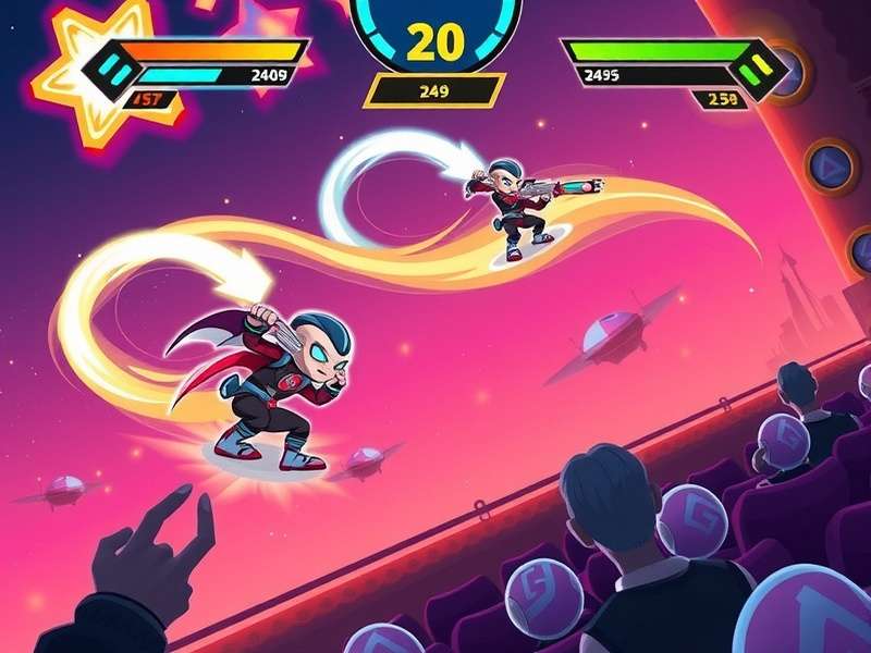 Keen Charge gameplay screenshot showing character and energy mechanics