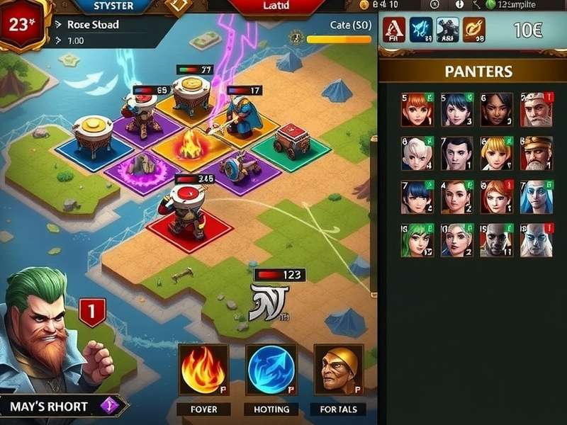 Assam War Titans gameplay screenshot showing strategic map view