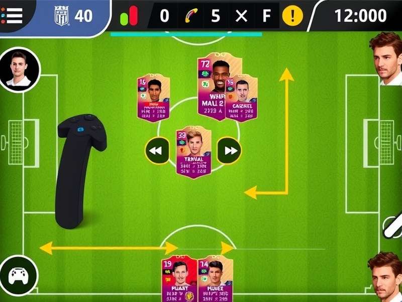 FIFA Mobile Dribble Dynamo control layout