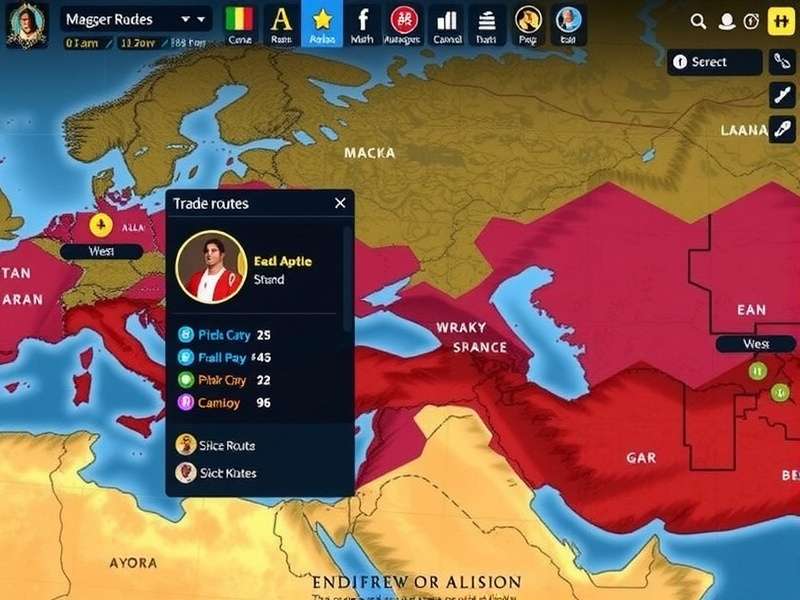 Spice Route Marvel Trade Interface Spice Route Marvel gameplay screenshot showing trade interface