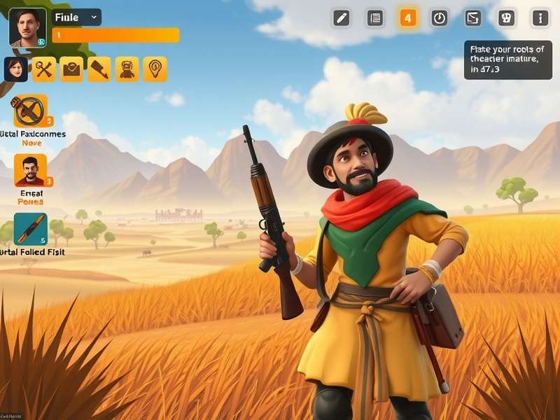 Fennel Survival Royale character customization interface