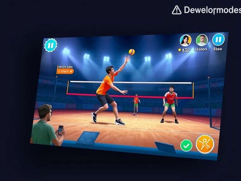 Volley Dominion India development team working on game design