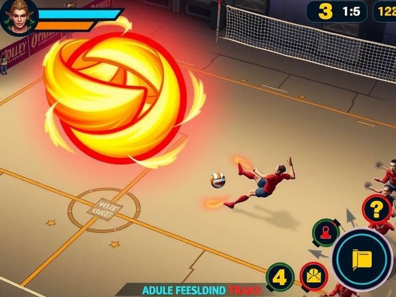 Tournament Mode in Volley Grand Siege Volley Grand Siege tournament mode interface