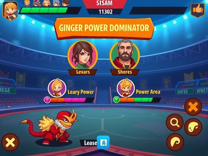 Ginger Power Dominator character customization screen