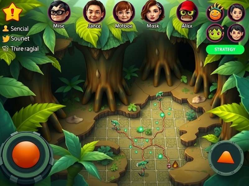 Minion Jungle Escape strategy map showing optimal paths through jungle level