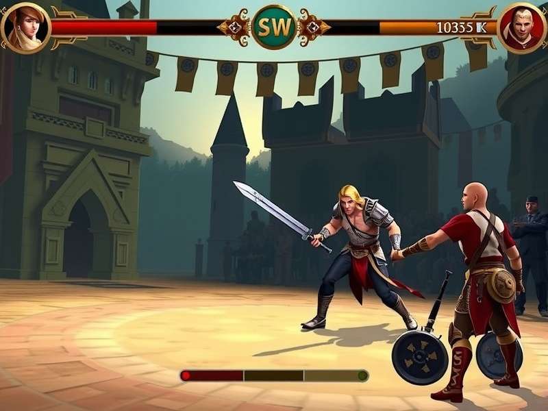 Sarson Combat Champion character selection screen