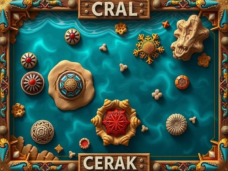 Detailed diagram of Karnataka Coral Craze board setup