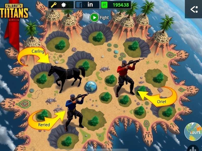 PUBG Indian Titan map overview showing different terrains