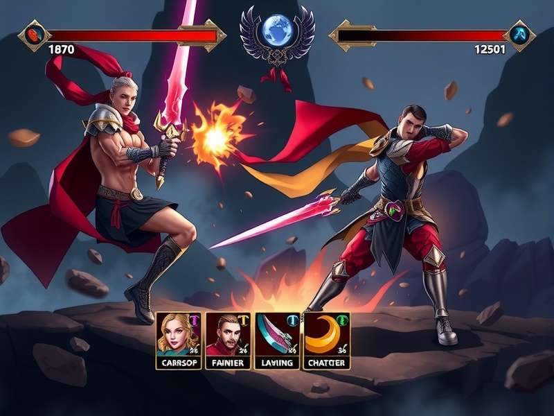 Mace Champion Glory combat mechanics illustration