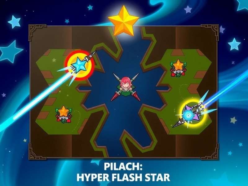 Hyper Flash Star Game Main Screen