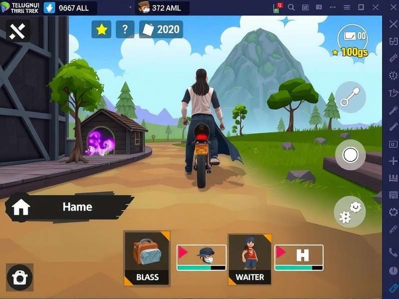 Telugu Thrill Trek character customization options