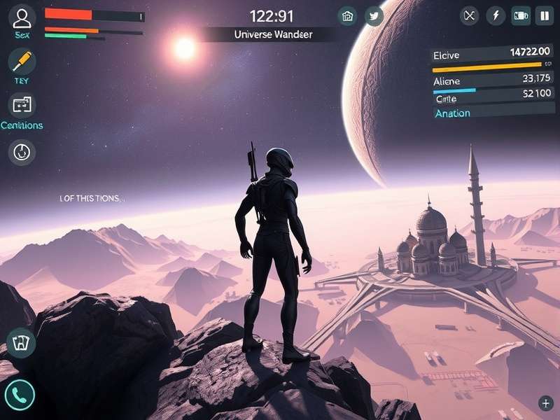 Universe Wanderer character customization interface