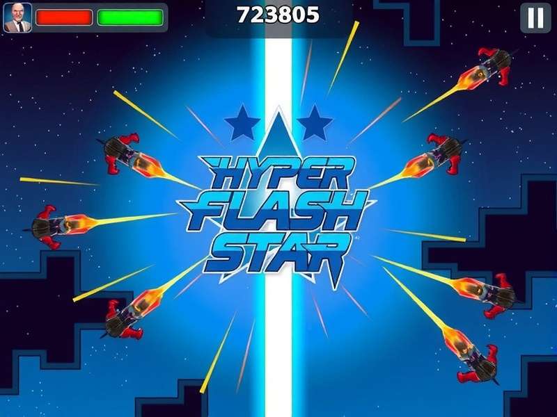 Hyper Flash Star Combat Scene