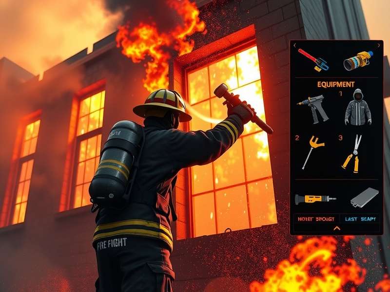 Desi Fire Soldier visual effects showing realistic fire and smoke simulation