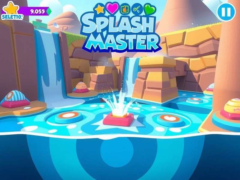 Splash Master Level Design Splash Master level design showing water puzzles and obstacles
