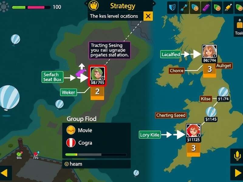 Mighty Tracker level progression interface showing character upgrades