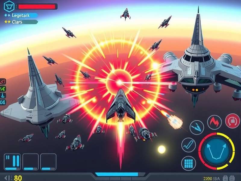 Space Blast Titan multiplayer battle