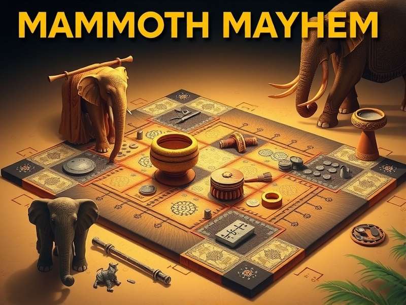 Advanced Strategies - Mammoth Mayhem Gameplay Mammoth Mayhem strategy diagram showing elephant formations
