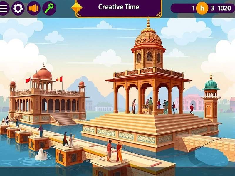 Ganges Voyage Quest puzzle solving interface