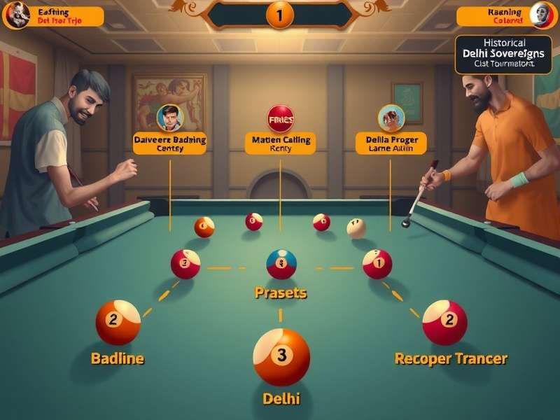 Historical Delhi Pool Sovereigns tournament