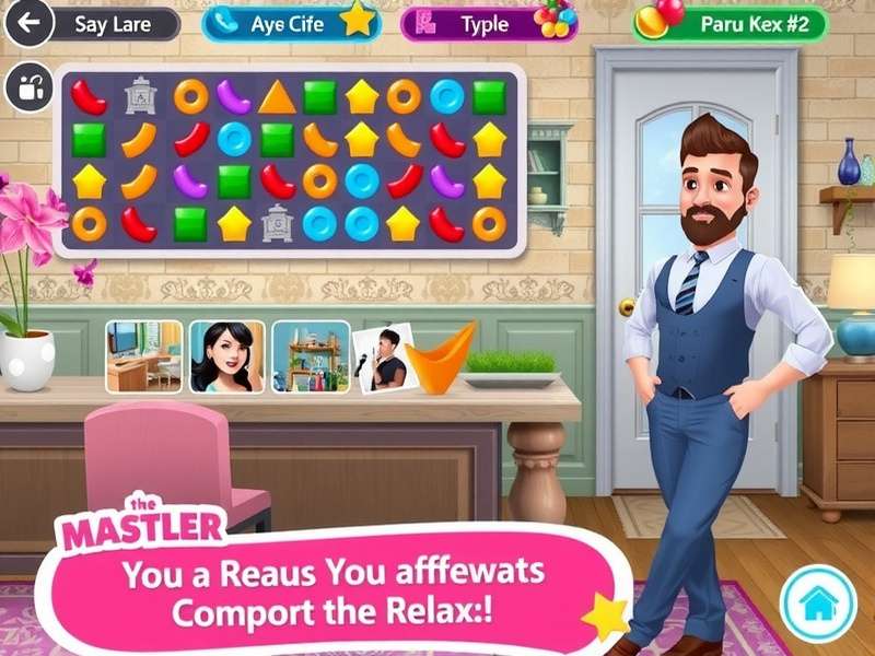 Supporting characters in Homescapes Renovate Relax