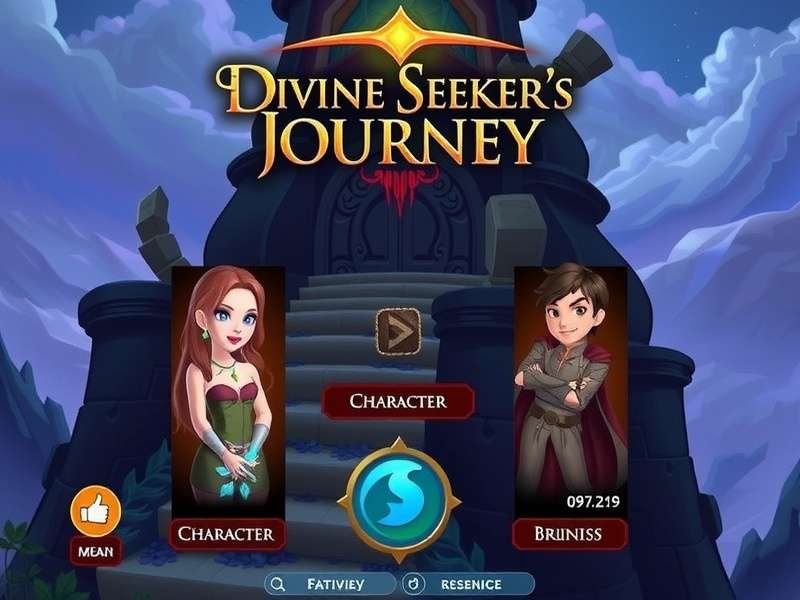 Divine Seeker S Journey Game Main Screen
