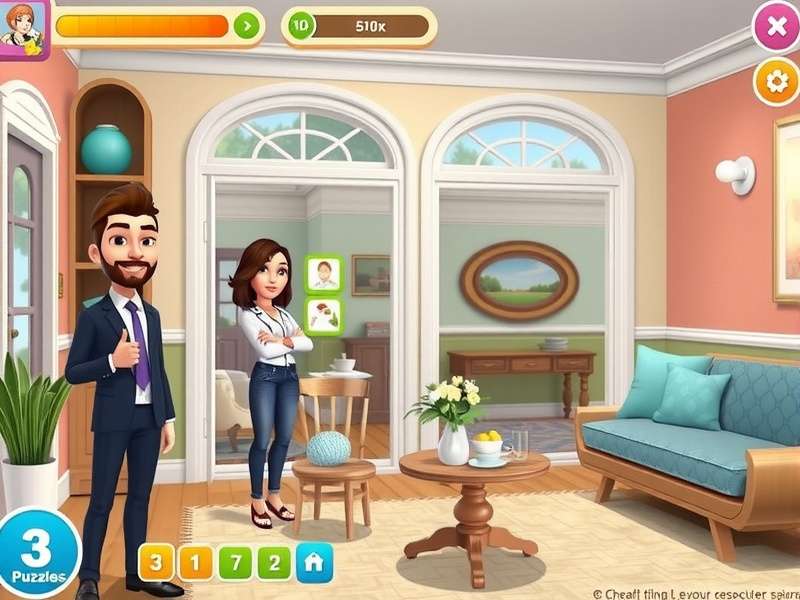 Austin the butler character from Homescapes Renovate Relax