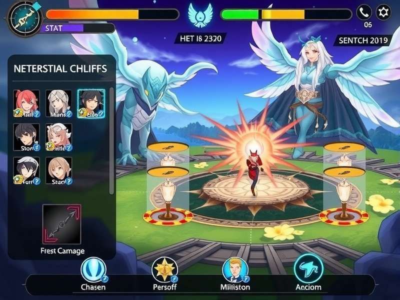 Net Sovereign Celestial Chiefs strategic battle formation showing character placement