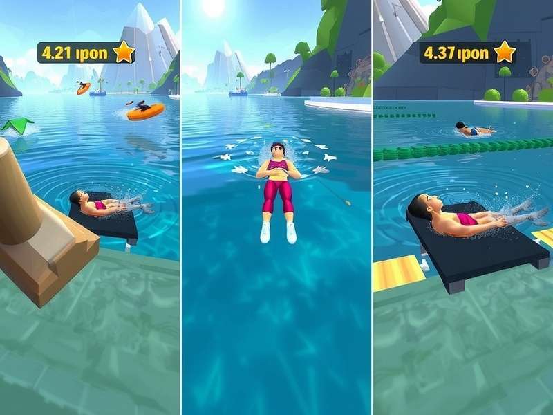 Elite Finisher Swimming Star character customization options