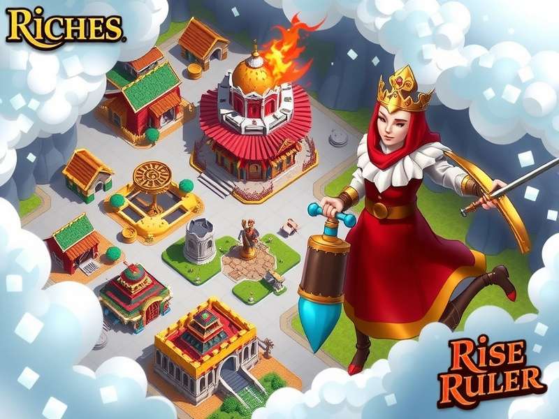 Riches Rise Ruler gameplay screenshot showing empire management