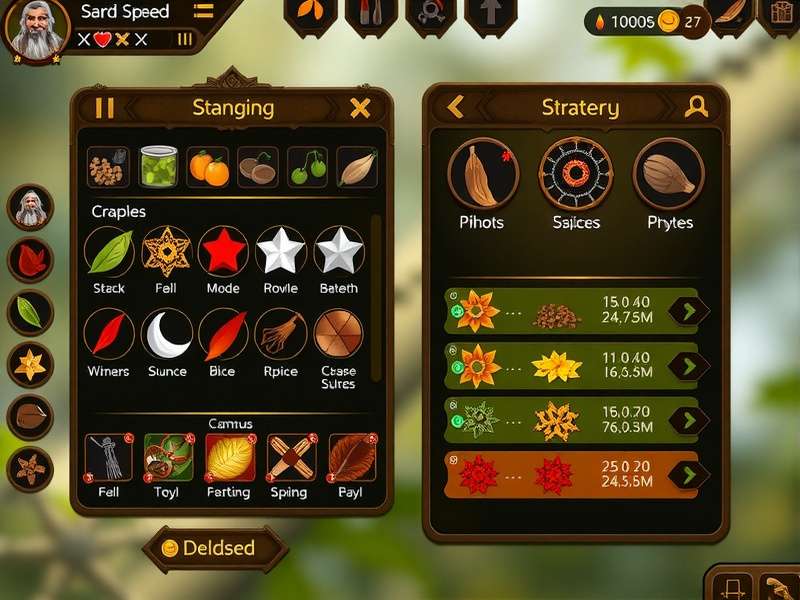 Character selection screen in Cumin Spice Wizard showing diverse spice wizards