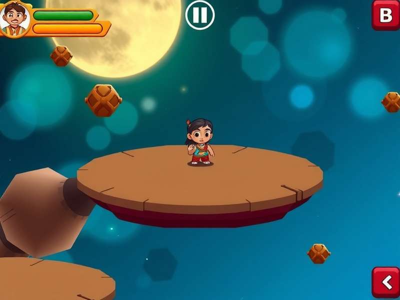 Chhota Bheem Galaxy Quest Space Adventure Chhota Bheem Galaxy Quest gameplay screenshot showing space adventure