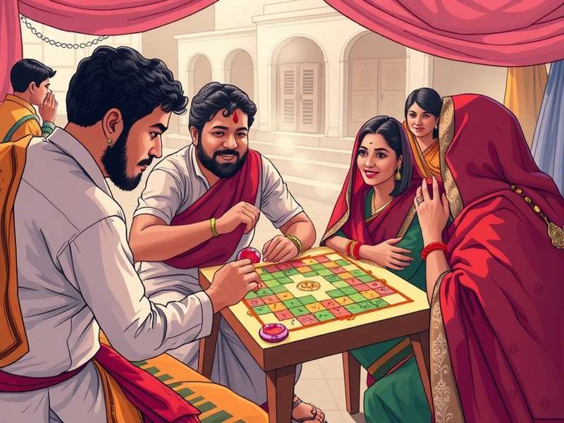 Cultural Context of Maithili Mirth Moment Maithili Mirth Moment being played during a traditional festival gathering