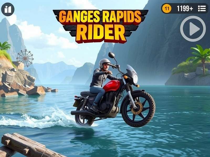 Ganges Rapids Rider - Adventure Awaits Ganges Rapids Rider Game Cover